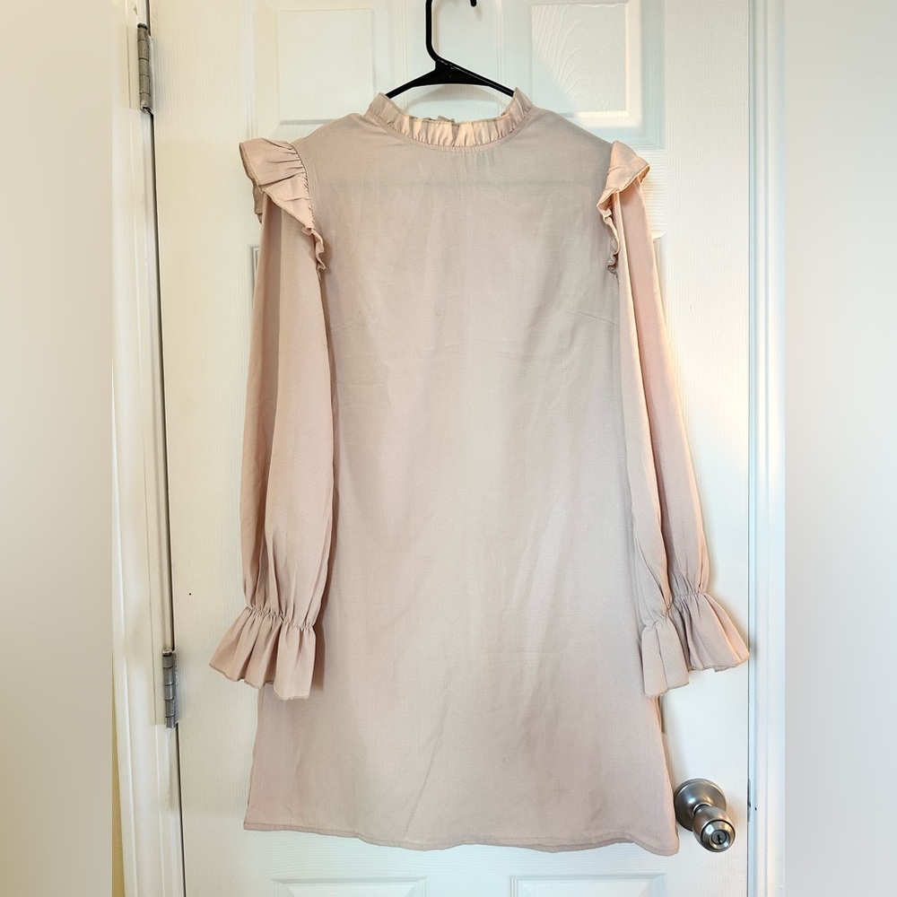 Ruffle Frill Tunic Dress